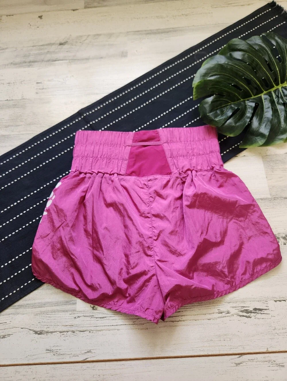 Free People Movement The Way Home Logo Shorts Vivacious Violet Size Large